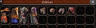 Zırhçı NPC dükkânı